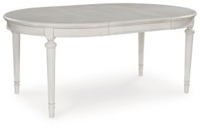 Benchcraft® D795-35 Montelaine - Oval Dining Room Extension Table - Antique White