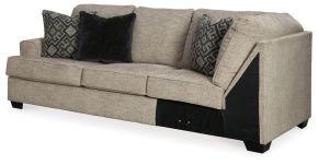 Signature Design by Ashley® 5610348 Bovarian - LAF Sofa w/Corner Wedge - Stone