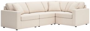 Ashley Furniture 92103S72 Ashley Furniture 92103S72 Modmax - 4-Piece Sectional With LAF / RAF Corner Chairs - Oyster