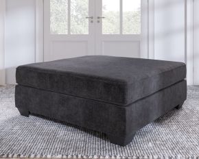 Ashley Furniture 5960308 Lavernett - Charcoal - Oversized Accent Ottoman
