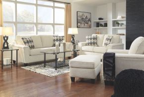 Millennium® by Ashley 83904/38/35/20/14 Abinger - Natural - 4 Pc. - Sofa, Loveseat, Chair, Ottoman