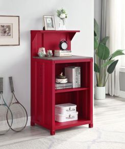 ACME AC00377 Cargo - Reception Desk - Red Finish