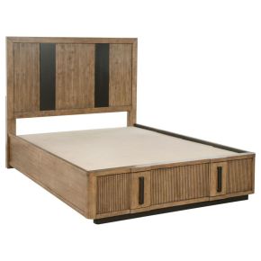 Coaster Fine Furniture 224900KE Terrace - 2-Drawer Eastern King Storage Bed - Ash Brown