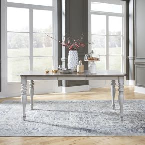 Liberty Furniture 303W-T3872 Ocean Isle - Rectangular Leg Table - White