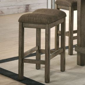 Furniture of America CM3547BR-ST-2PK Gumboro - Counter Height Stool (Set of 2)