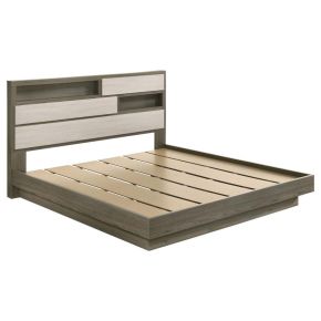 Coaster Fine Furniture 224981KEB3 Fenwick - King Side Rails & Slats, Box 3 of 3 - Gray Oak