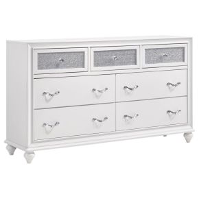CoasterEveryday 205893 Barzini - 7-Drawer Dresser - White