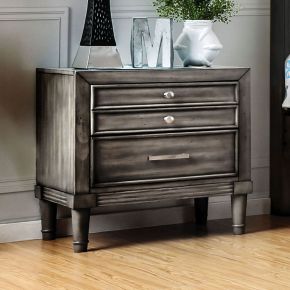 Furniture of America CM7556N Daphne - Nightstand - Gray