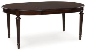 Signature Design by Ashley® D764-35 Lavinton - Oval Dining Room Extension Table - Brown