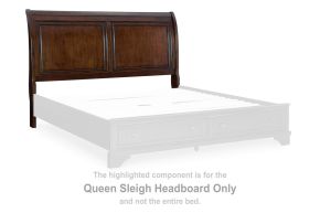 Signature Design by Ashley® B716-77 Trellington - Queen Sleigh Headboard - Brown
