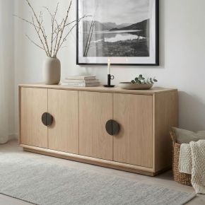 Liberty Furniture 2259-AC1000 Luna - 4 Door Accent Cabinet - Chestnut