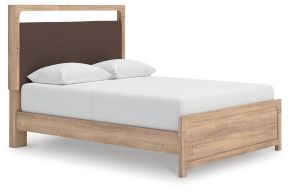 Ashley Furniture PCB1360B10 Ashley Furniture PCB1360B10 Kinlanni - Queen Upholstered Platform Bed - Tan