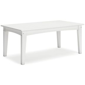 Signature Design by Ashley® P111-701 Hyland Wave - White - Rectangular Cocktail Table