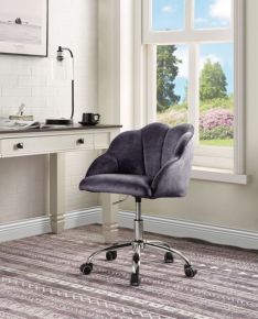 ACME OF00118 Rowse - Office Chair - Gray, Dark