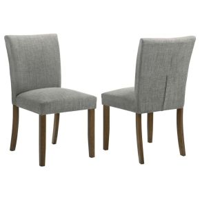 Coaster Fine Furniture 106379 Cantley - Upholstered Dining Side Chair (Set of 2) - Gray