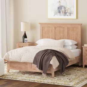 Intercon SM-BR-8865Q-WHE-C San Mateo - Queen Standard Bed - Wheat