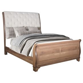 New Classic B1828-115 Coventry Hall - Eastern King Headboard, Footboard & Slats - Pecan