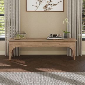 Liberty Furniture 928-BR47 Haven Hills - Bed Bench - Camel Beige