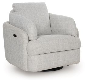 Signature Design by Ashley® A3000739 Alainmont Next-Gen Nuvella - Swivel Power Recliner - Stone