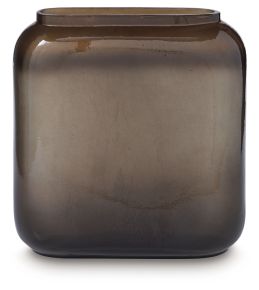 Signature Design by Ashley® A2000811 Sumner - Vase - 9.25" - Gray / Gold Finish