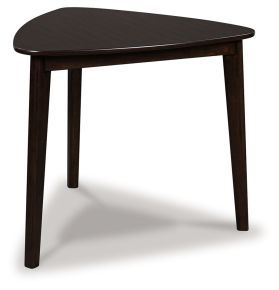 Signature Design by Ashley® PCD607-16 Mallenette - Triangle Dining Room Table - Merlot