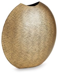Ashley Furniture A2000697 Ashley Furniture A2000697 Iansboro - Vase - 15" - Antique Gold Finish