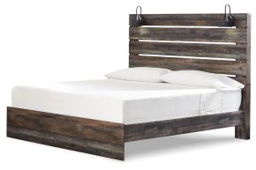 Ashley Furniture B211B14 Ashley Furniture B211B14 Drystan - King Panel Bed - Brown / Beige