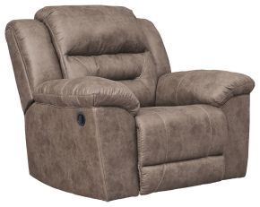 Signature Design by Ashley® 3990525 Stoneland - Rocker Recliner - Light Brown