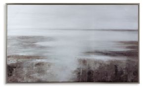 Signature Design by Ashley® A8000404 Chasemont - Gray / White - Wall Art