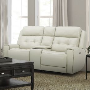Liberty Furniture 7006ST-23P Carrington - Loveseat With Console P3 & ZG - Baja Stone