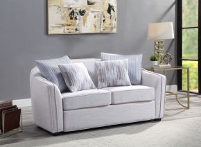 ACME LV00486 Mahler - Loveseat - Beige Linen - 32"