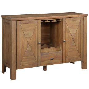 ACME DN01133 Pascaline - Server - Rustic Brown & Oak