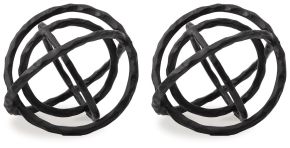 Ashley Furniture A2000652 Barlee - Sculpture (Set of 2) - Black