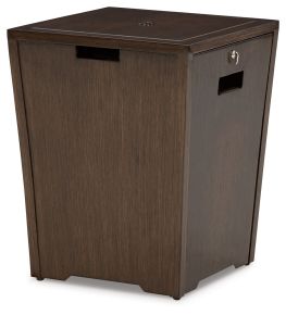 Signature Design by Ashley® P040-773 Rodeway South - Brown - Fire Pit