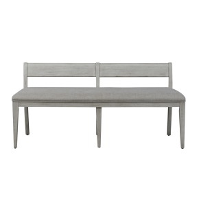 Liberty Furniture 652-C9001B Farmhouse Reimagined - Upholstered Bench - White
