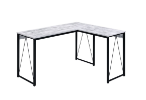 ACME 92807 Zetri - Writing Desk - Antique White & Black Finish