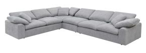 ACME LV01563 Naveen - Sectional Sofa - Gray Linen