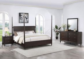 Coaster Fine Furniture 223061Q-S4 Emberlyn - 4 Piece Queen Bedroom Set - Brown