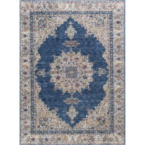 Furniture of America RG5198 Payas - 5' x 7' Area Rug - Blue / Beige