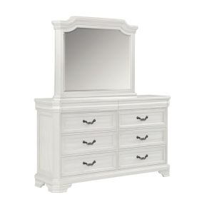New Classic 00-493W-DM Lyndhurst - Dresser & Mirror - White