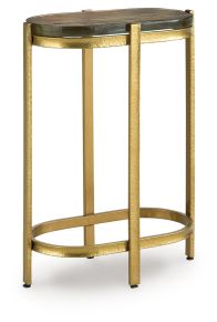 Signature Design by Ashley® A4000716 Porterville - Accent Table - Gold Finish