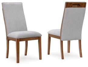 Ashley Furniture D615-05 Lyncott - Dining Upholstered Side Chair (Set of 2) - Beige / Brown