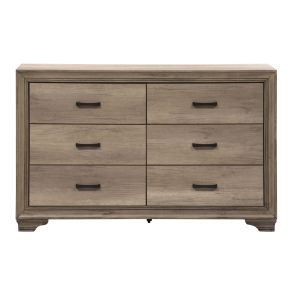 Liberty Furniture 439-BR31 Sun Valley - 6 Drawer Dresser - Light Brown