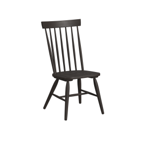 Intercon BY-CH-1108W-BLK-RTA Bayside - Windsor Chair - Black