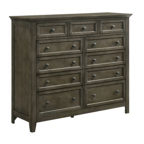 Intercon SM-BR-N8811G-GRY-C San Mateo - Gentleman's Chest - Gray