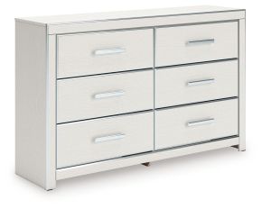 Signature Design by Ashley® PCB3381-31 Zuraleus - Six Drawer Dresser - White