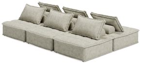 Signature Design by Ashley® A3000244A6 Bales - Taupe - 6-Piece Modular Seating