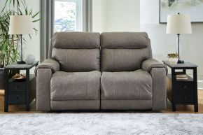 Signature Design by Ashley® 23501/58/62 Starbot - Fossil - Power Reclining Loveseat 2 Pc Sectional