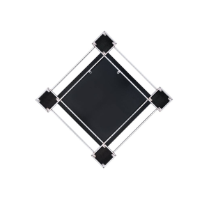 ACME 97467 Asbury - Wall Mirror - Mirrored & Chrome