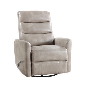 New Classic U2518-14-GRY Takami - Swivel Recliner - Gray